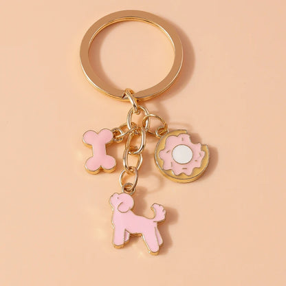 Kawaii Unicorn Horse Enamel Keychain 🦄✨ | Cute Metal Key Ring Pendant for Women & Girls | Perfect DIY Gift for Handbags & Car Keys 🎁💕