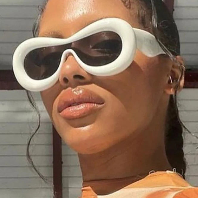 Kawaii Candy Color Cat Eye Sunglasses 🌈✨ | Y2K Gradient Shades for Trendy Women 👓💖