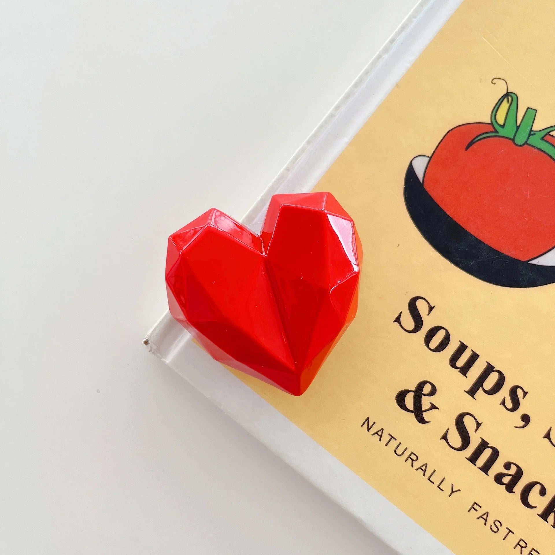 🍓 Adorable Strawberry Glass Lollipop Phone Grip & Stand 🌟 Universal Fit for All Phones 📱✨ - Pixie Quill