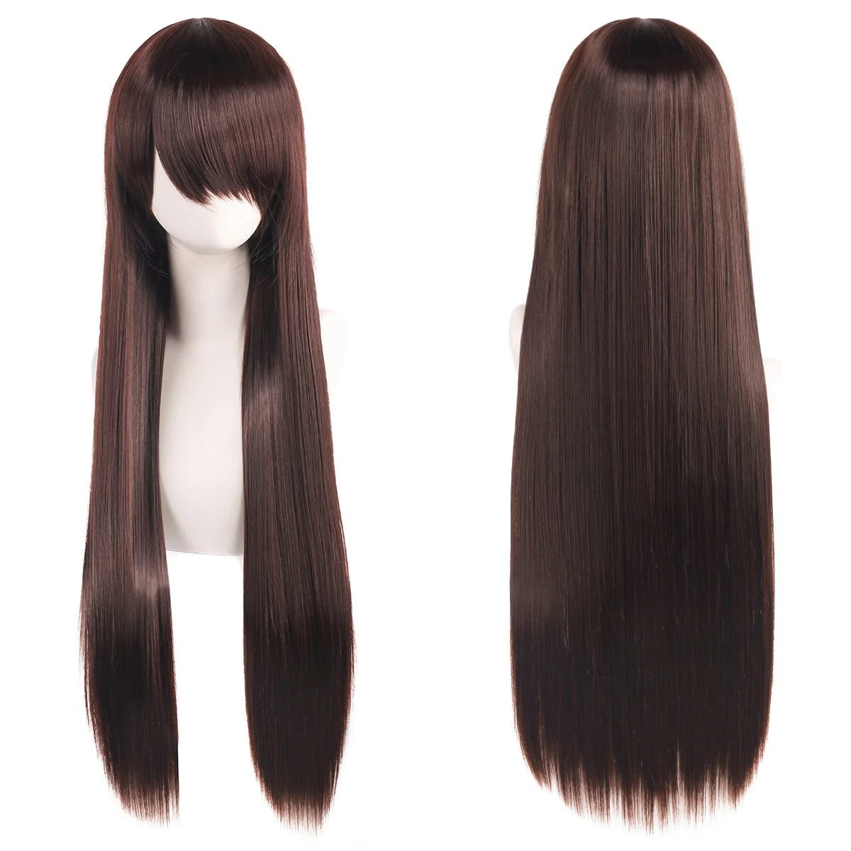 Cute Lolita 80 Centimeter White Purple Wig With Bangs For Cosplay 😻💜