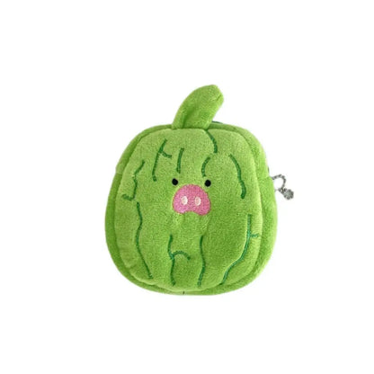 🍙 Adorable Rice Ball Zipper Coin Purse 👜 Plush Wallet with Lanyard - Cute Storage for Small Treasures! 🌟