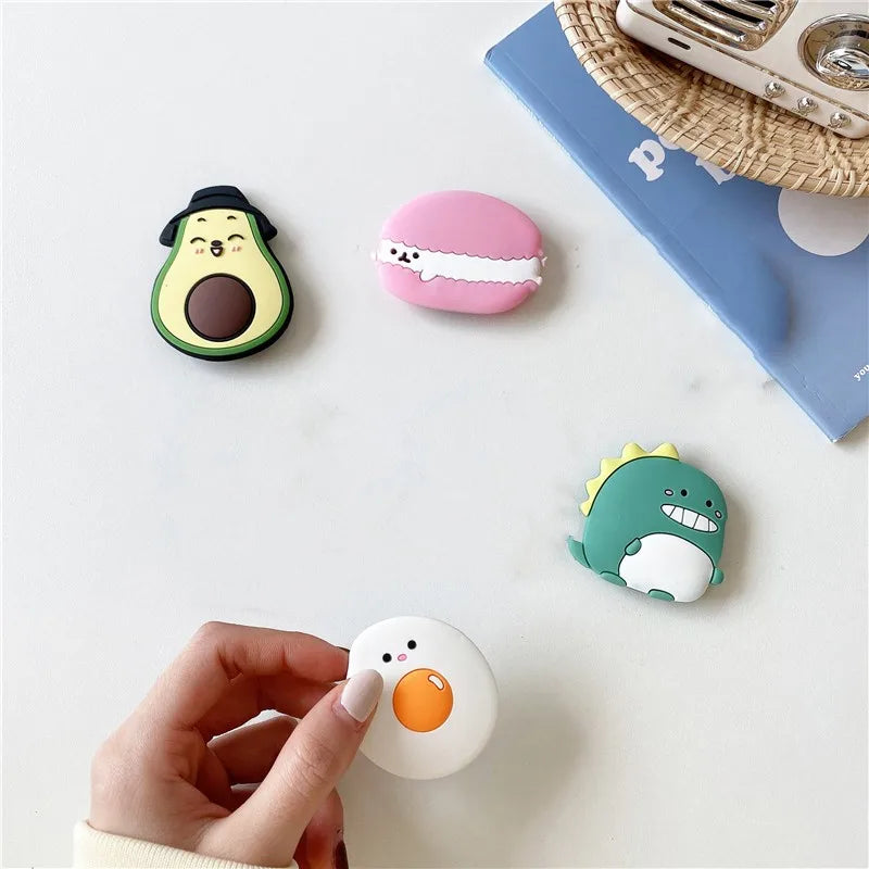 Adorable Cartoon Phone Grip & Stand 🌈✨ - Cute Accessory for iPhone & More! 📱💕 - Pixie Quill