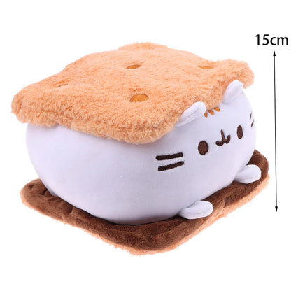 Chubby Cookie Cat Cuddle Buddy 🐱🍪 Plush Pillow Pals! - Pixie Quill