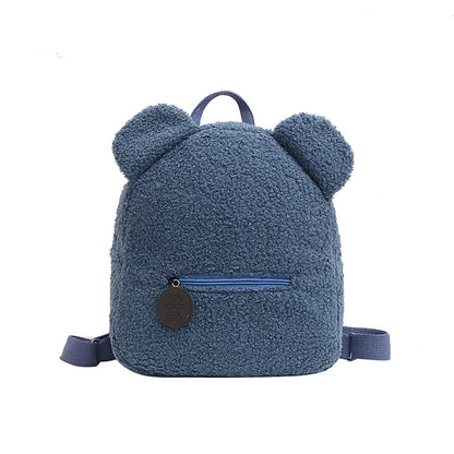 Kawaii Personalized Teddy Bear Backpack 🎒✨ Custom Name Plush Rucksack for Kids & Women 🌈 Cute Travel Bag!