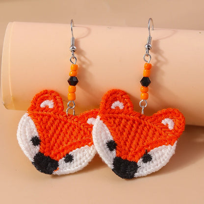 Whimsical Christmas Elk Earrings For Women And Girls Handmade Dangle Jewelry 🦌🎄