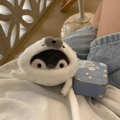 Kawaii Plush Penguin Keychain 🐧✨ | Cute Doll Keyring for Girls | Adorable Taiyaki Design | Perfect Gifts & Party Favors! 🎁💕