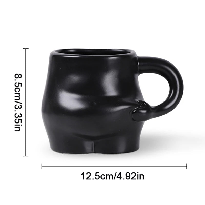 Adorable Capybara Mug with Lid 🐾 | Kawaii Ceramic Coffee Cup ☕ | Perfect Gift for Girls 🎁 | Fun Animal Design 🦙