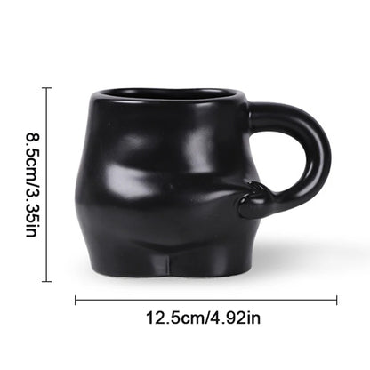 Adorable Capybara Mug with Lid 🐾 | Kawaii Ceramic Coffee Cup ☕ | Perfect Gift for Girls 🎁 | Fun Animal Design 🦙