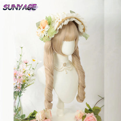 Kawaii Ombre Princess Double Ponytail Wig 💖✨