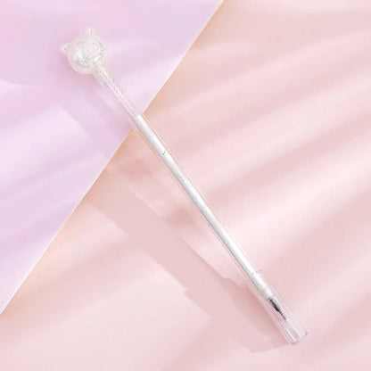 Cute Kawaii Pink Pig Gel Pen 🐷✨ | Adorable Office & School Stationery | 0.5mm Crystal Ink | Ellen Brook