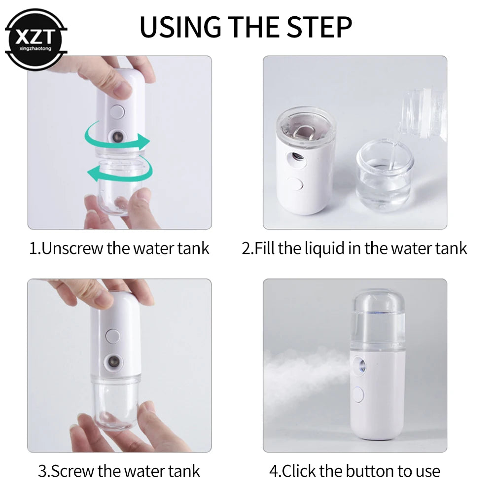 Kawaii Portable 30ml USB Humidifier 🌈✨ | Adorable Aromatherapy Essential Oil Diffuser 💧🐻