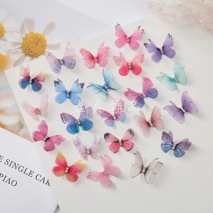 🌟 5PCS Adorable Princess Butterfly Hair Clips for Little Girls 💖✨