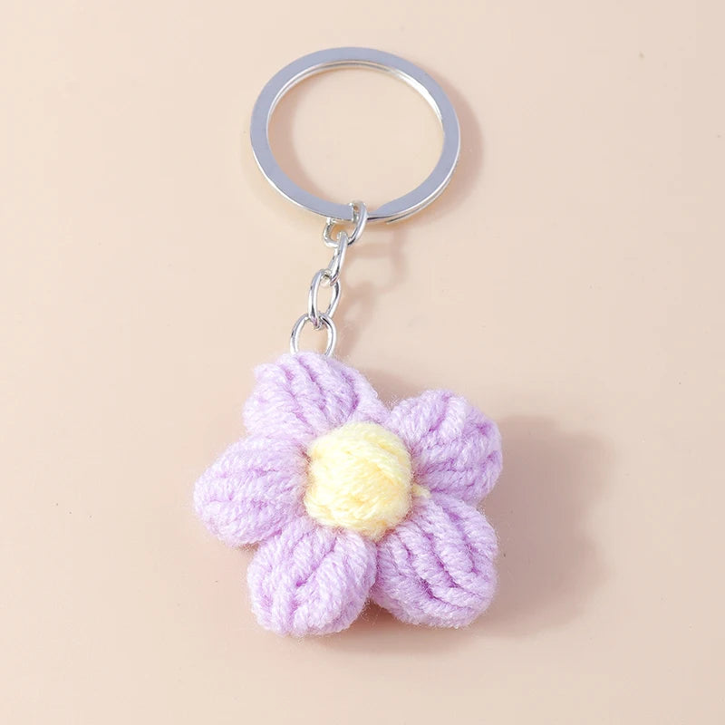 Kawaii Handmade Frog Keychain 🐸✨ | Cute Cartoon Knitted Animal Charms for Bags & Keys | Perfect Gift for All Ages 🎁