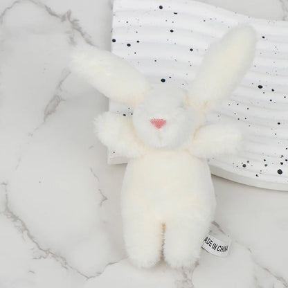 Kawaii Bunny Plush Keychain 🐇✨ Cute Soft Rabbit Doll for Bags & Gifts!