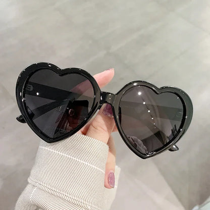 Kawaii Love Heart Polarized Sunglasses 💖✨ | Cute Retro UV400 Eyewear for Trendy Women 🌈🕶️