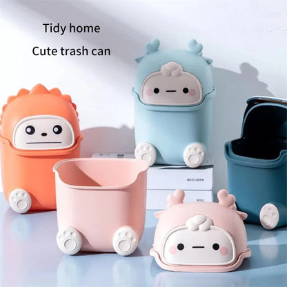 Adorable Kawaii Desktop Trash Can 🗑️✨ | Cute Mini Rubbish Bin for Home & Office 🏠🖊️ | Perfect Kids Room Decoration 🌟