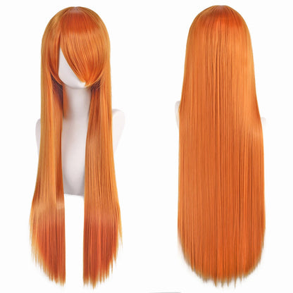 Cute Lolita 80 Centimeter White Purple Wig With Bangs For Cosplay 😻💜