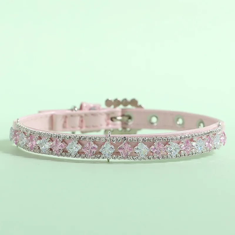 💖 Sparkling Pearl & Rhinestone Collar for Purr-fect Pets 🐾✨