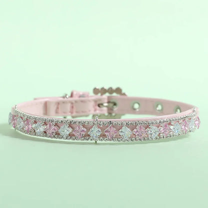 💖 Sparkling Pearl & Rhinestone Collar for Purr-fect Pets 🐾✨