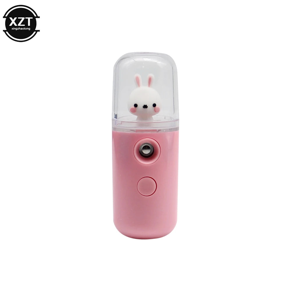 Kawaii Portable 30ml USB Humidifier 🌈✨ | Adorable Aromatherapy Essential Oil Diffuser 💧🐻