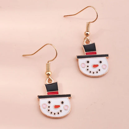 Whimsical Christmas Drop Earrings For Women Tree Deer Santa Dangle Jewelry 🎄✨