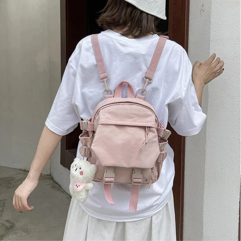 Kawaii Dream Mini Backpack 🎒✨ - Cute & Functional Crossbody Bag for Girls! 🌟💖 - Pixie Quill
