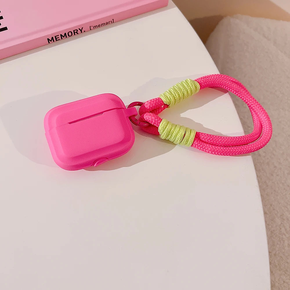 Kawaii Silicone Case for Apple AirPods 🎀✨ Cute & Soft Cover with Strap for Pro 2 & 3rd Gen! 🎧💖
