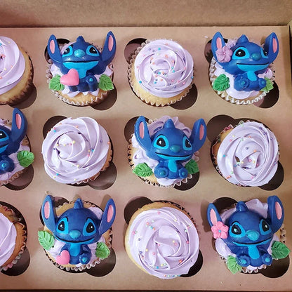 Cute Cartoon Animal Silicone Mold for Baking and Cupcake Topper 🐻🐭🐱🐷🦆