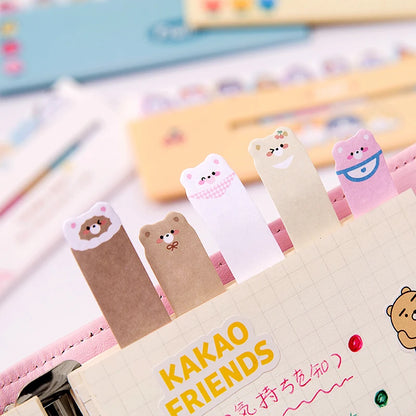 🍉🍓 120 PCS Cute & Colorful Cartoon Fruit & Flower Sticky Notes - Perfect for Fun Page Marking & Creative Organization! 🌼🍍