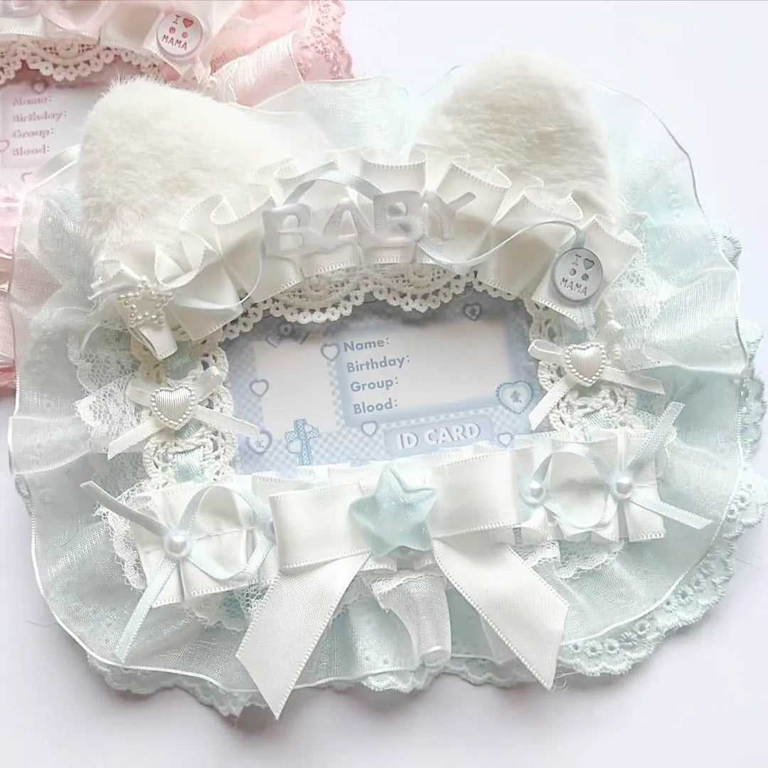 Lace Card Sleeve Top Loader 3 Inch Photocard Protectors For Kpop Idols 🎀📇
