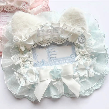 Lace Card Sleeve Top Loader 3 Inch Photocard Protectors For Kpop Idols 🎀📇