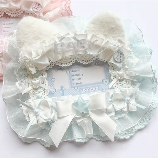 Lace Card Sleeve Top Loader 3 Inch Photocard Protectors For Kpop Idols 🎀📇