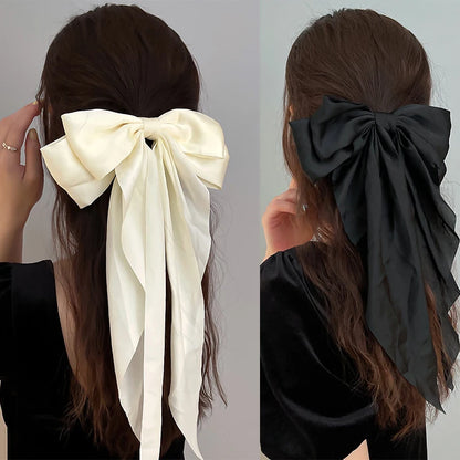 Adorable Bowknot Hair Clip 🎀✨ - Cute Ponytail Accessory for Trendy Girls! 🌸💕