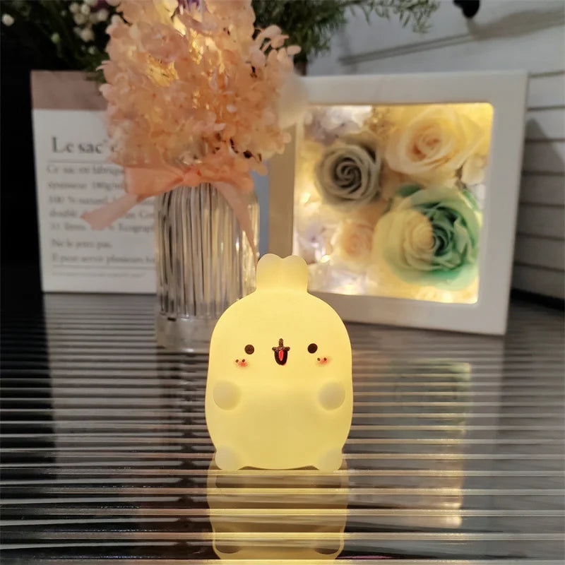 🌟 Bunny Glow Buddy 🐰✨ - Adorable LED Night Light for Cozy Spaces! - Pixie Quill