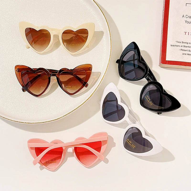 Cute Kawaii Kids' Heart-Shaped Sunflower Rabbit Ears Sunglasses 🌼🐇 | Polarized UV400 for Little Adventurers! 🕶️✨