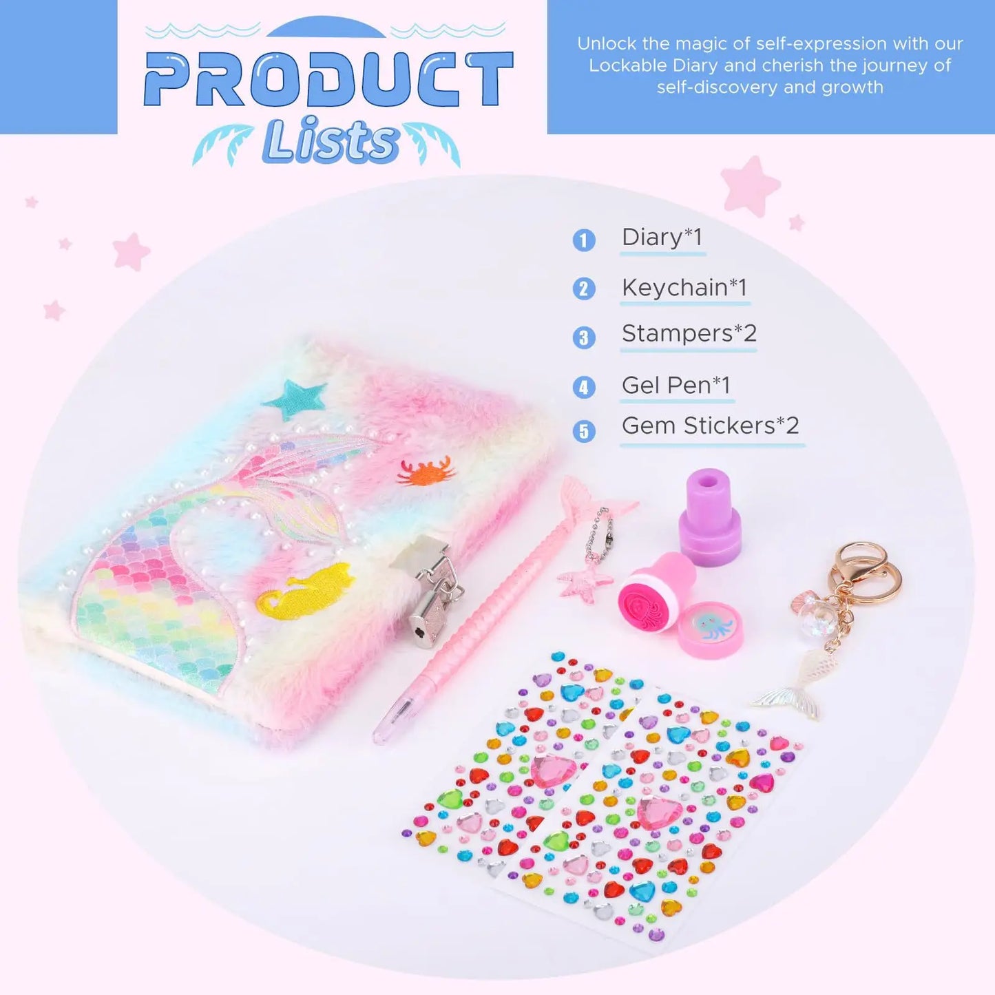 Kawaii Plush Secret Diary with Lock & Pen 🐾✨ Cute Cat Notebook for Girls - Perfect Christmas Gift! 🎁💖