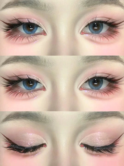 Cat Eye Lashes Manga Style 3D Faux Mink Lashes Winged Wispy Cross Natural Elongated Look 😺✨