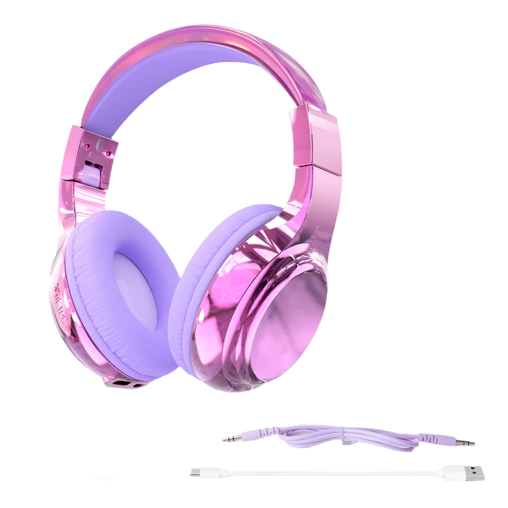 Kawaii Pink Dream 🎀 Wireless Bluetooth 5.3 Headphones 🎧 | Over-Ear Cutie with Mic 💖 Perfect Gift for Girls! 🎁