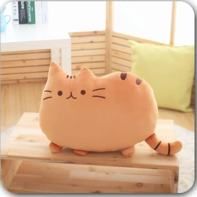 🌟 Adorable Kitty Cookie Pillow 🐱✨ Plush Nap Buddy & Toy Cushion for Cozy Dreams 🎉 Perfect Gift for Kids & Cat Lovers! 🛏️💖