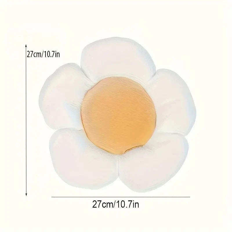 Kawaii Sunflower Car Neck Pillow 🌼 | Adorable Cartoon Headrest for Girls 🚗💕 | Creative Cute Interior Accessory