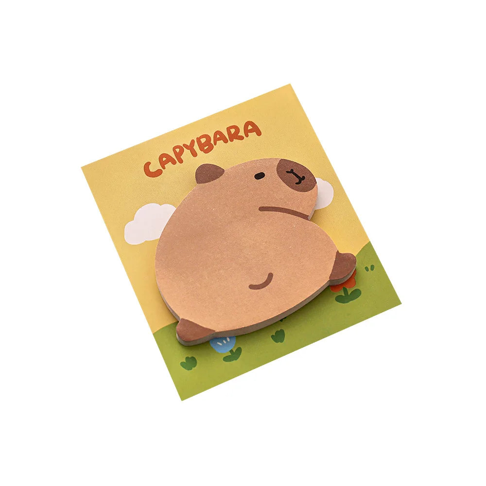 🐡✨Adorable Pufferfish Sticky Notes - 5Pcs Irregular Memo Pad Set for Creative Students! 📚💖