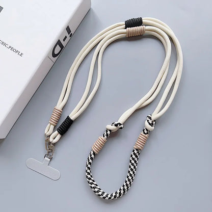 Kawaii Handwoven Phone Lanyard 🌈✨ | Long Crossbody Strap - Sturdy & Cute Anti-Loss Accessory for All! 💖📱