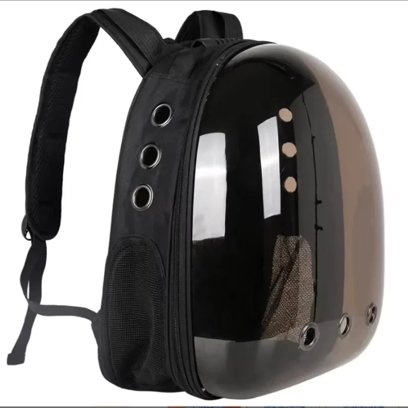 Kawaii Space Capsule Cat Carrier 🐾✨ - Breathable & Adorable Pet Travel Bag for All Furry Friends! 🐱💖