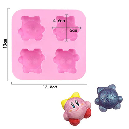 Cute Cartoon Animal Silicone Mold for Baking and Cupcake Topper 🐻🐭🐱🐷🦆