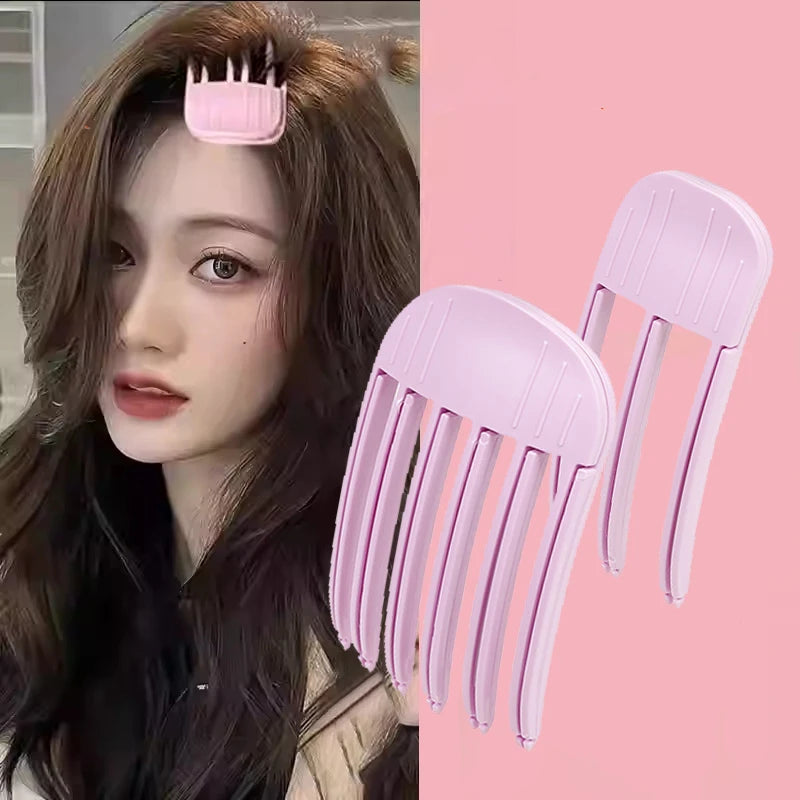 Kawaii Fluffy Hair Bangs Clips 🌸✨ | Adorable Volumizing Barrettes for Bouncy Curls 🎀💕