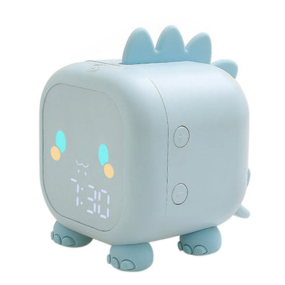 🌟 Kawaii Dinosaur Kids Alarm Clock 🦖✨ - Cute LED Time & Temperature Display | Snooze & Wake Up Light | Perfect Bedside Companion for Boys & Girls! 🌈💤