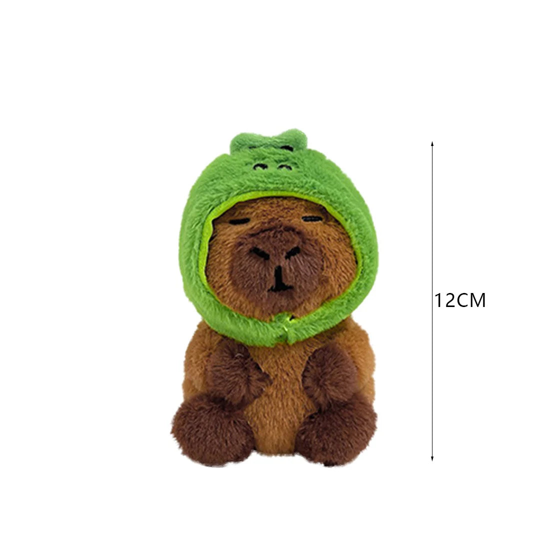 Kawaii Capybara Plush Keychain 🐾 | Adorable Fluffy Bag Pendant 🎒 | Perfect Gift for Kids & Party Fun 🎉