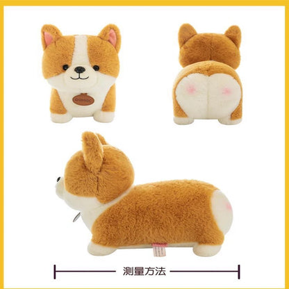Corgi Cuddle Buddy 35cm 🐶💕 - Plushie & Pillow Combo for Playtime Fun! Perfect Gift for Any Occasion 🎈