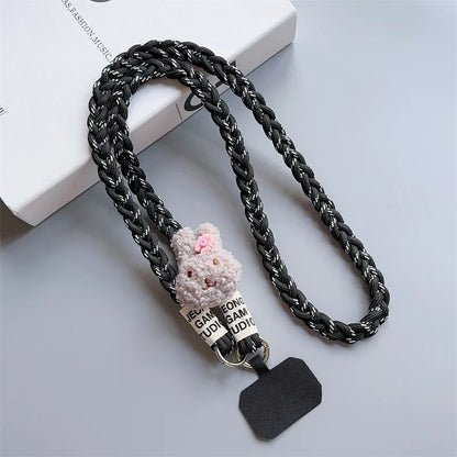 Kawaii Outdoor Adventure Lanyard 🌟✨ Cute Mobile Phone Strap for Women - Anti-Loss & Fashionable Hanging Accessory! 🎀📱