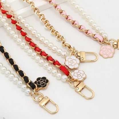 Cute Pearl Doll Phone Lanyard With Bead Chain Anti Loss SJGS19 📱🎀